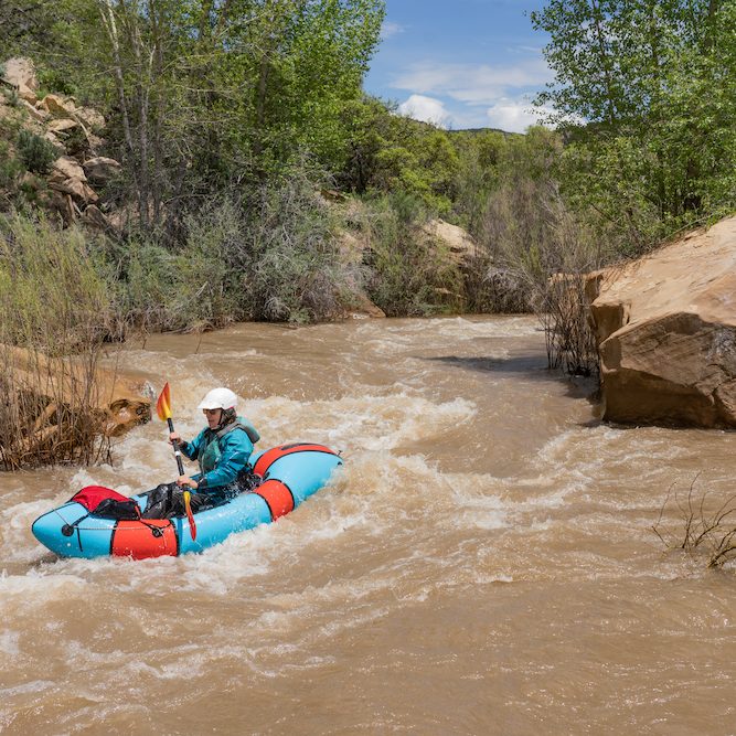 women's courses The Mancos River
