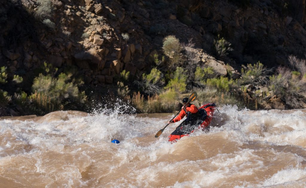 Grand Canyon self-supported packraft trip 