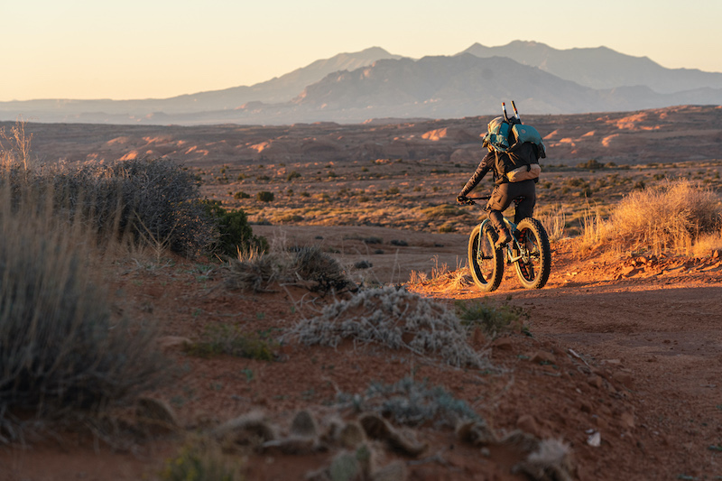 Utah desert bikepacking