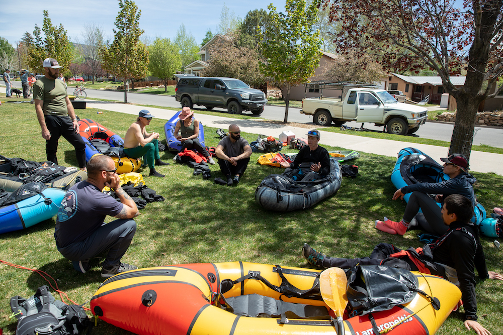 Learn to packraft instructional course