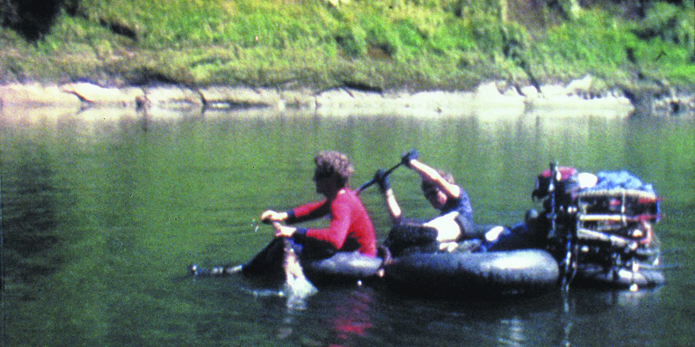 the history of bikerafting Jonathan Kennett. tubing close up - CMYK 50percentsize (Large)