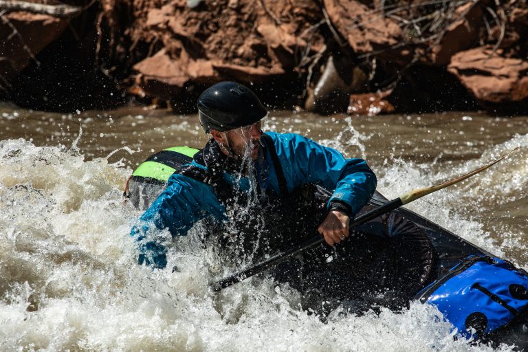 How to roll a packraft, by Andrew Burr