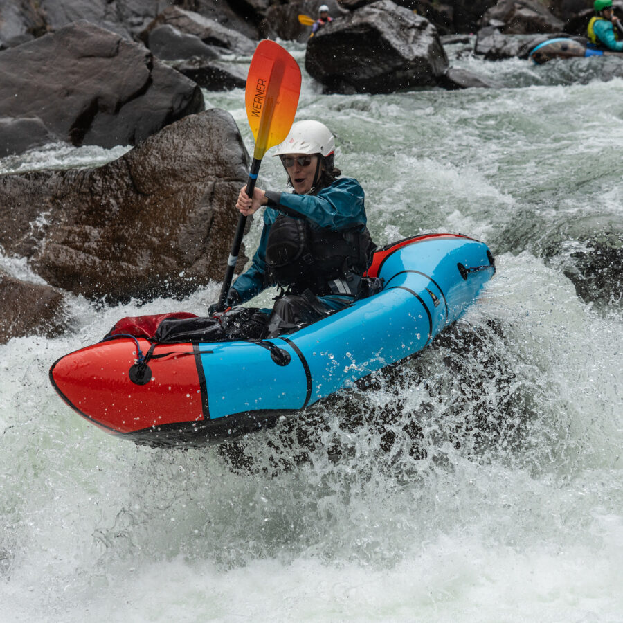 Lizzy Scully in Rockwood, Animas River.